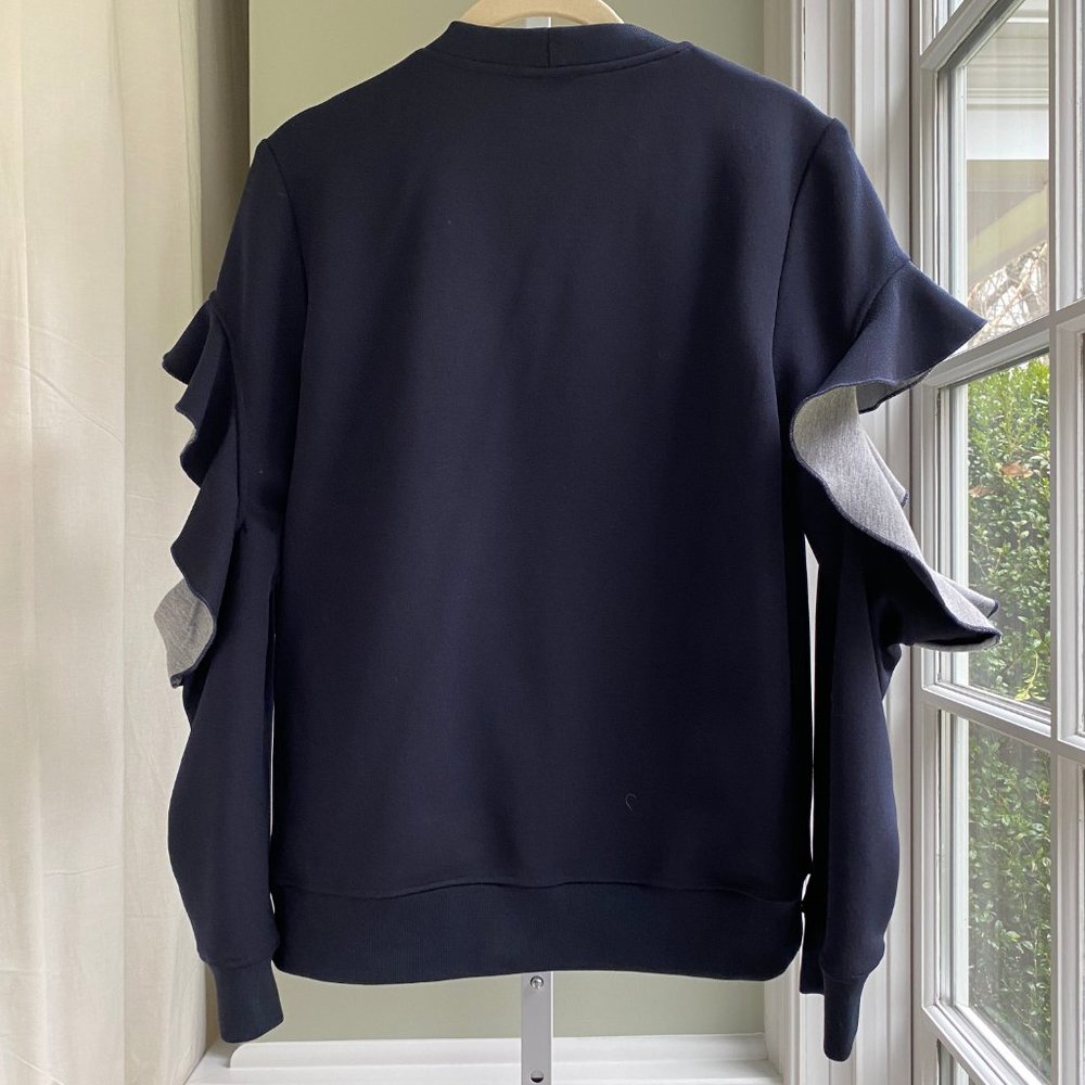 Prose & Poetry Rory Ruffled Sleeve Sweatshirt - Picture 6 of 6